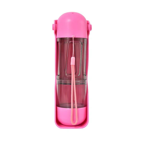 4 1 Eco-Friendly Automatic Pet Travel Water Cup Portable Folding Dog Feeder Comida Bottle Platos Para Mascotas Agua Botella De